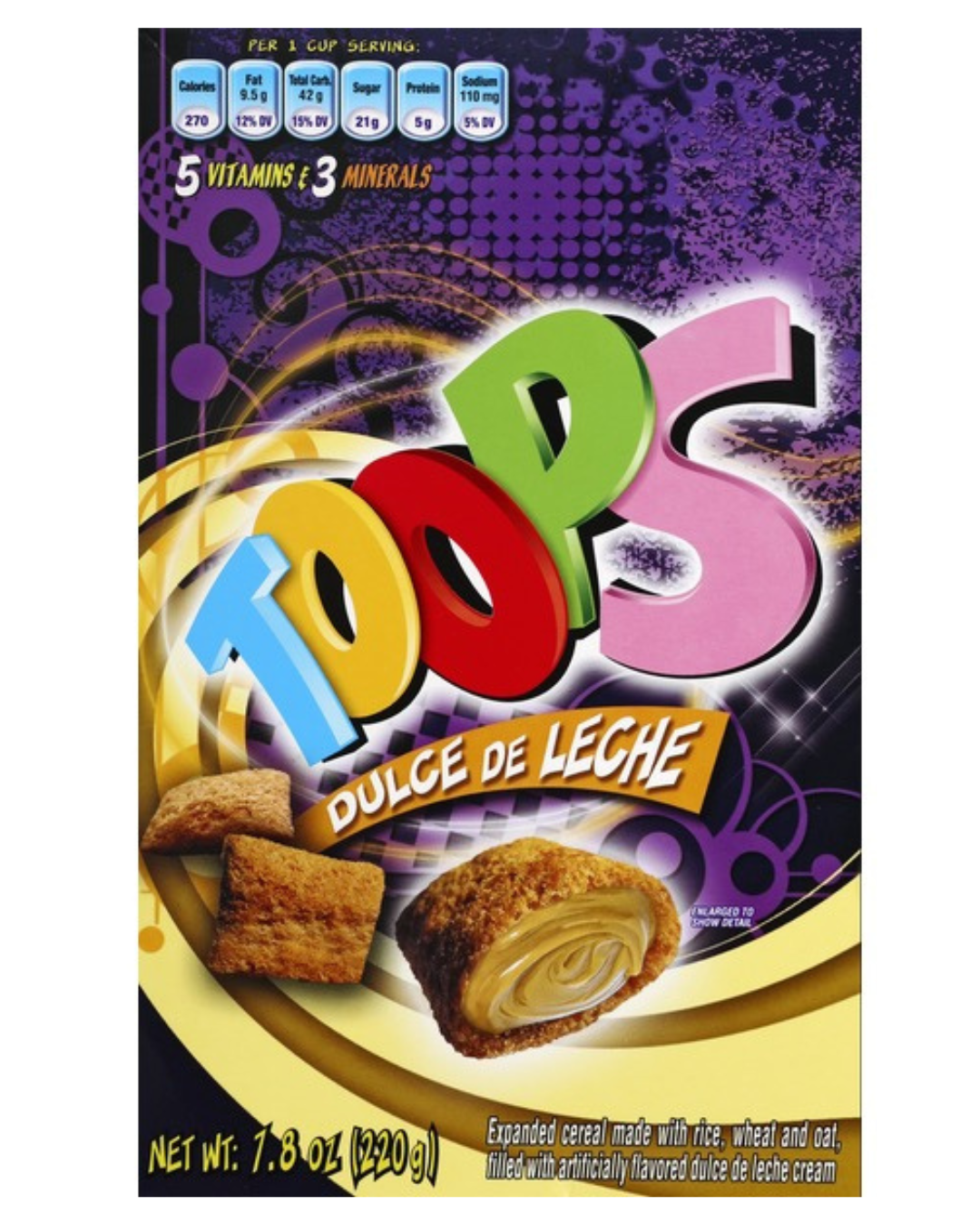 Toops Dulce de Leche 220g.